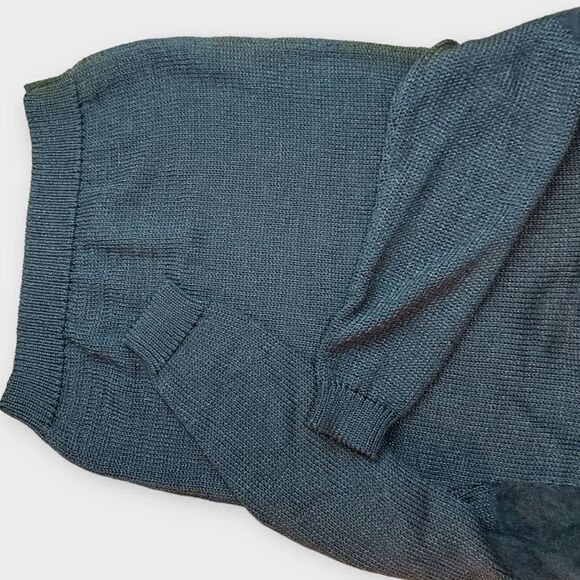 Franco Valeri Vintage Black VNeck Sweater Small - Picture 8 of 9